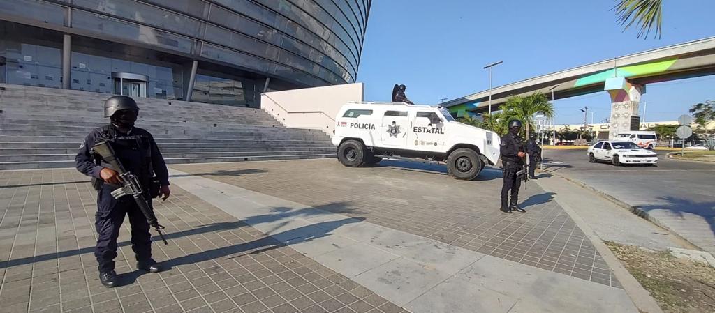 Implementan operativo de seguridad en Acapulco por Convención Bancaria 2022