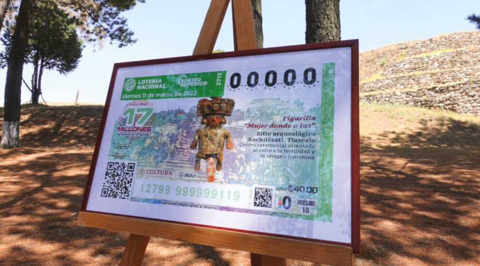 Presentan ’cachito’ de la Lotería conmemorativo al Día Internacional de la Mujer
