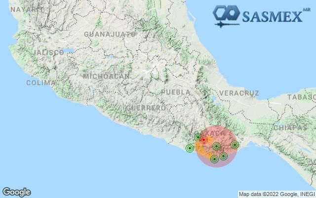 Sismo de 5.2 sacude a Oaxaca