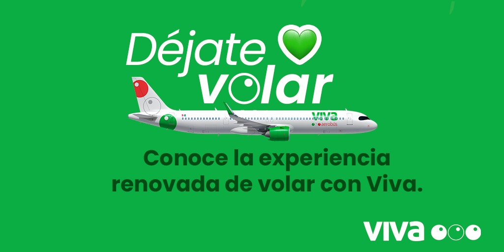 Viva Aerobus lanza su nueva campaña: Déjate Volar