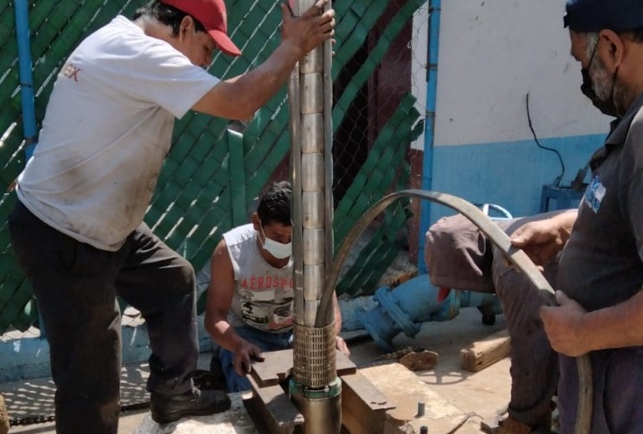 Concluye reparación de Pozo Juventud en Tecamachalco