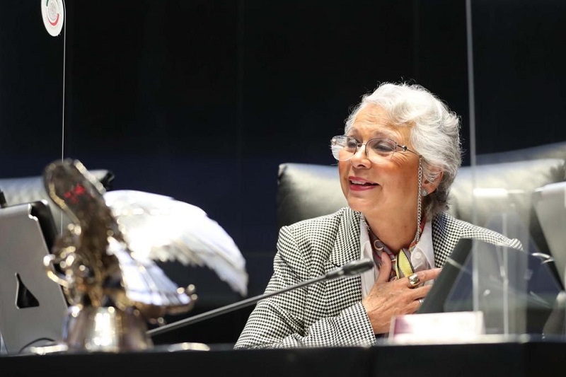 Olga Sánchez Cordero instala formalmente la Comisión Permanente