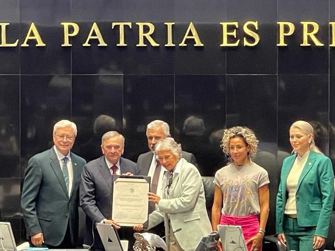 Carlos Aysa González rinde protesta como embajador de México en República Dominicana