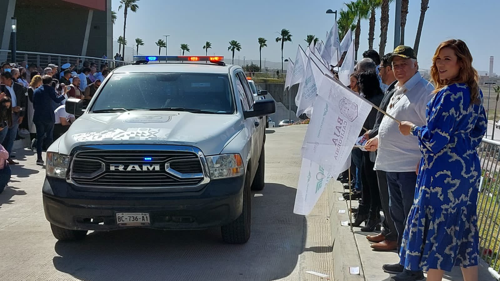 Dan banderazo inicial del “Operativo Vacacional de Semana Santa 2022” en Baja California