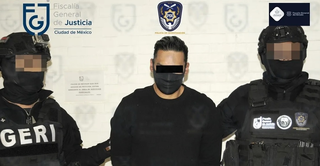 Detienen en CDMX a implicado en el homicidio de Aristóteles Sandoval