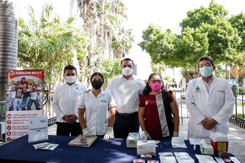 Donan miles de pruebas para detectar VIH al Ayuntamiento de Mérida