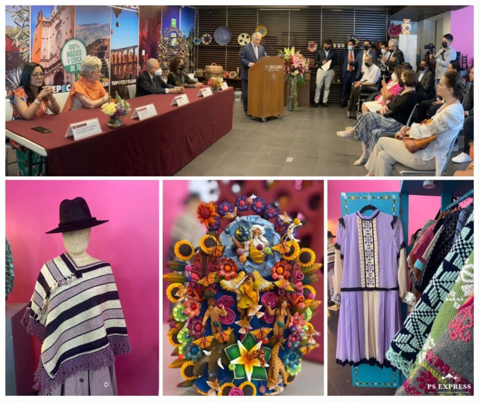 Edomex presenta sus tesoros artesanales y turísticos en Punto México