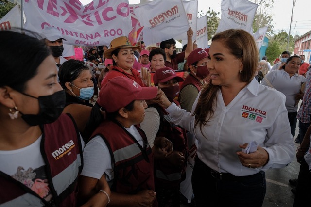 Hace Mara Lezama un llamado a construir una democracia verdadera y un gobierno para el pueblo