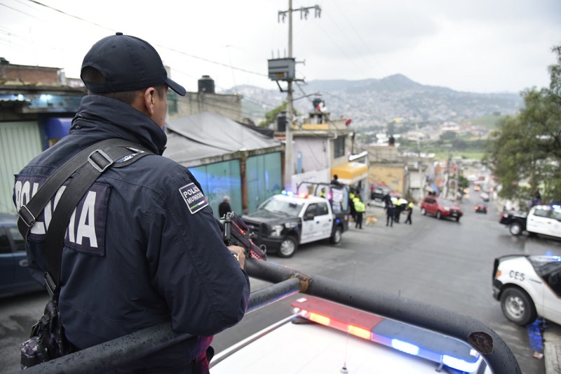 Mejora percepción de seguridad en Naucalpan