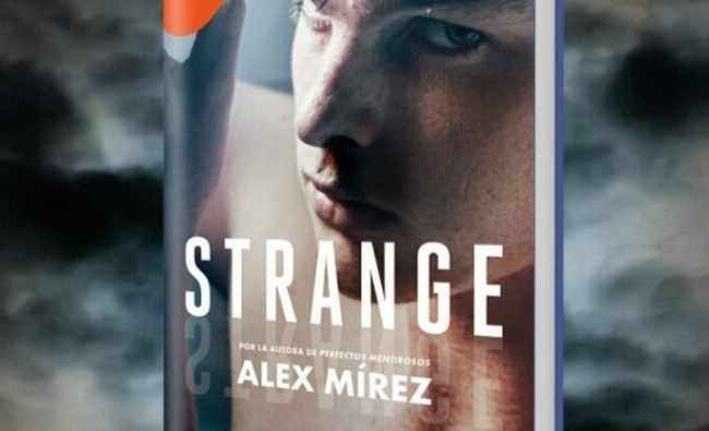 Alex Mírez revela la nueva portada de su libro “Strange”