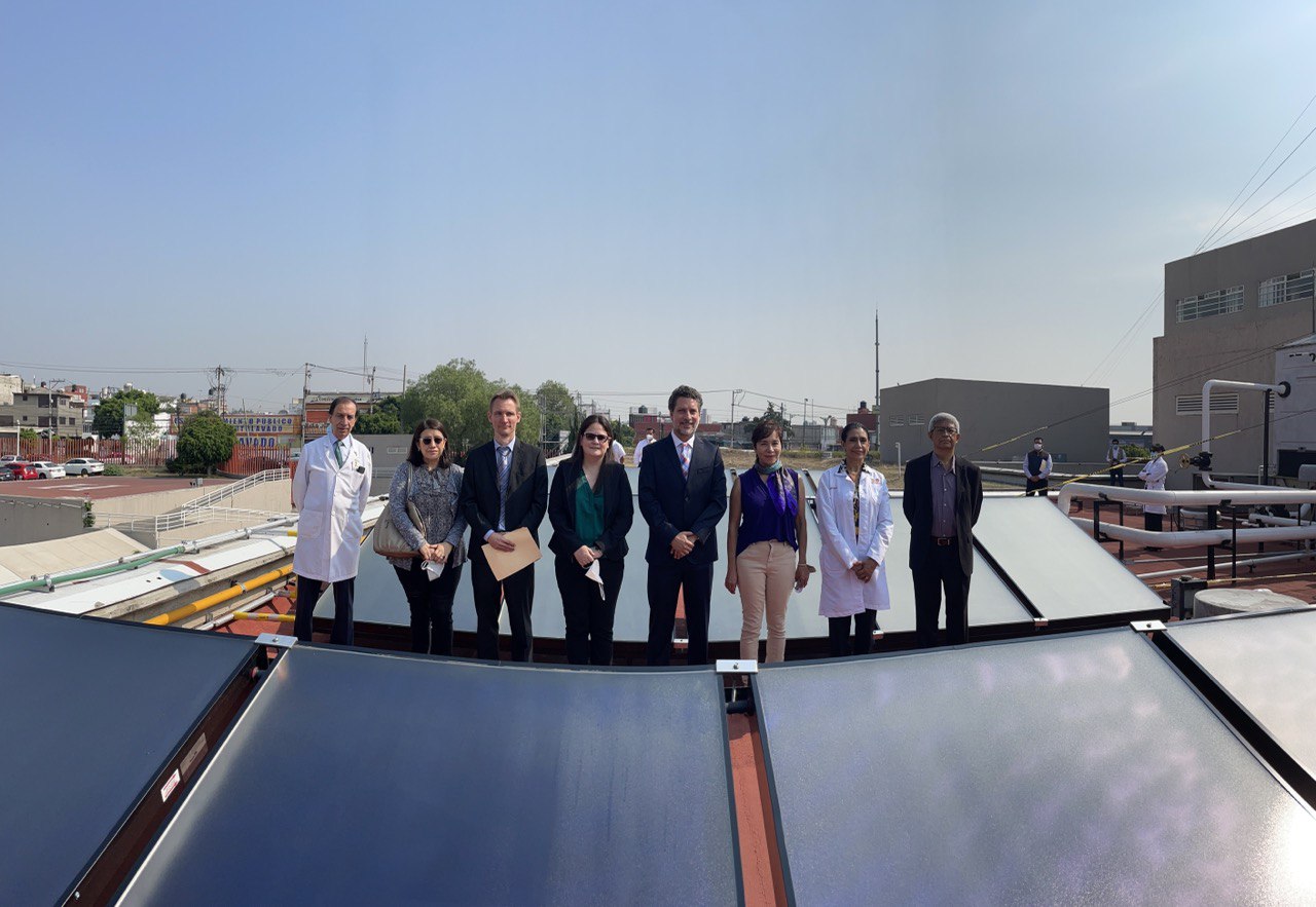 Inauguran Proyecto de Calentamiento Solar