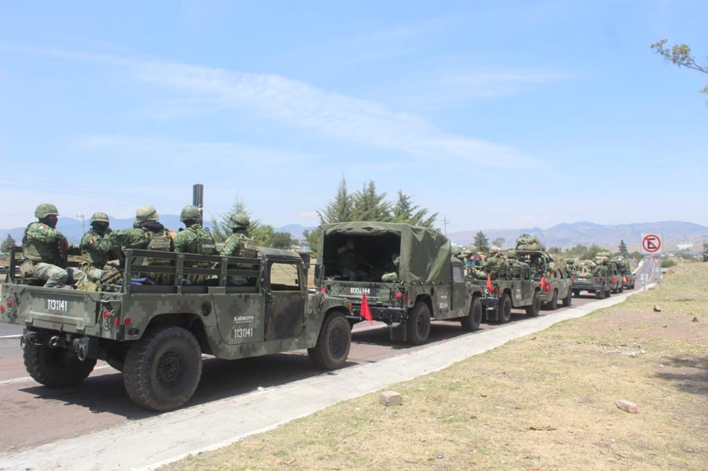 Llegan a Michoacán más de 900 militares para reforzar la seguridad