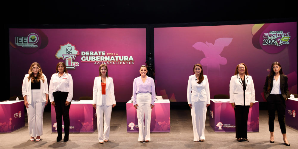 Propuestas y descalificaciones en debate de candidatas a gobierno de Aguascalientes