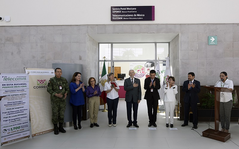 Inauguran oficinas de Sepomex y Telecom en Aeropuerto Internacional Felipe Ángeles (AIFA): SICT