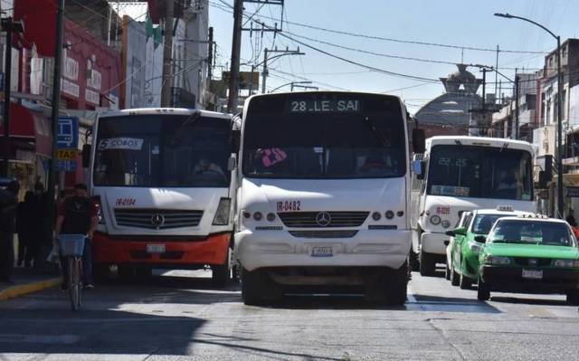 Zacatecas sube tarifa del transporte público