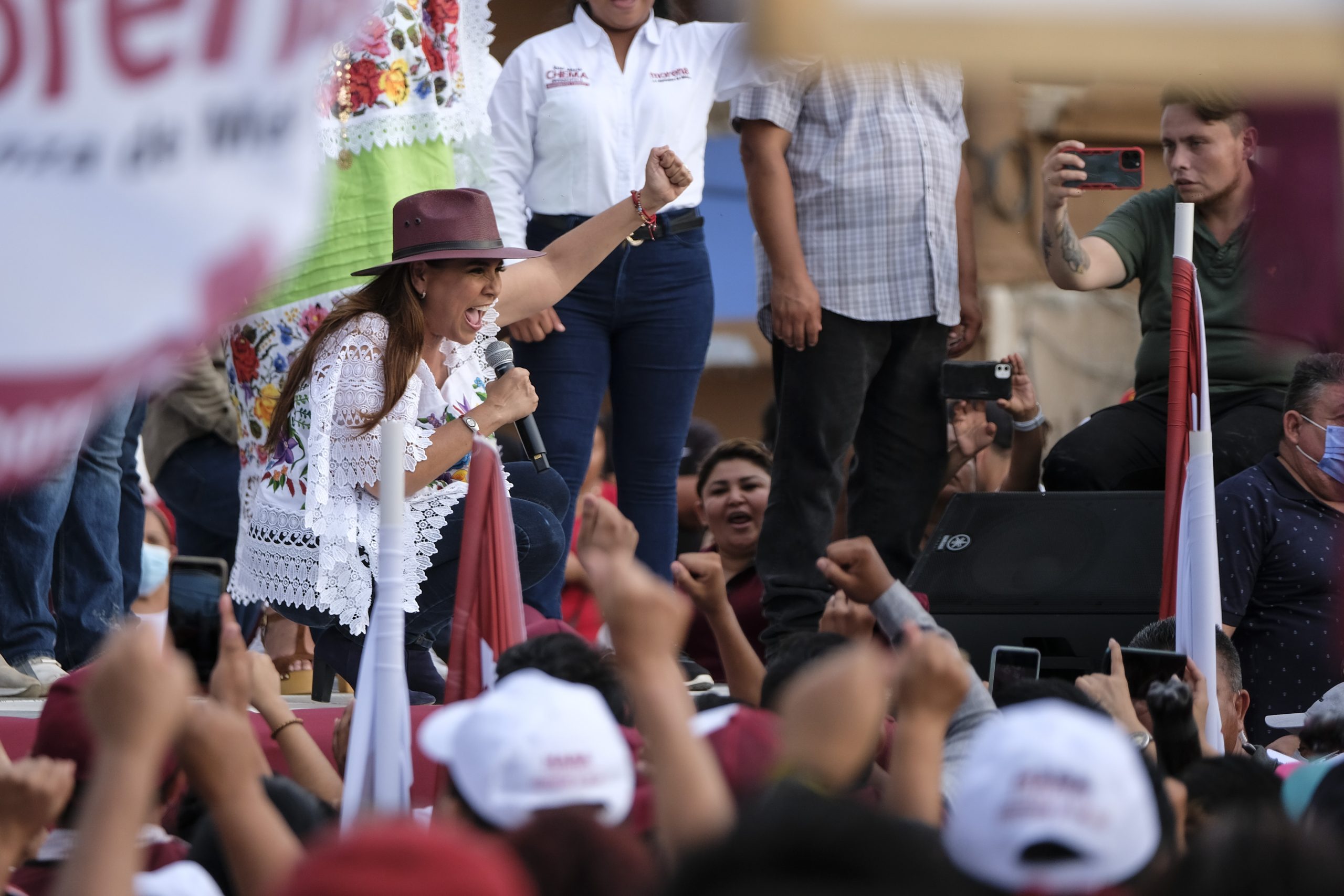 La esperanza de la 4T retumna en todo José María Morelos: Mara Lezama