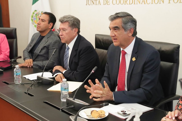 Ricardo Monreal llama a garantizar una transición política ordenada y pacífica en Tamaulipas