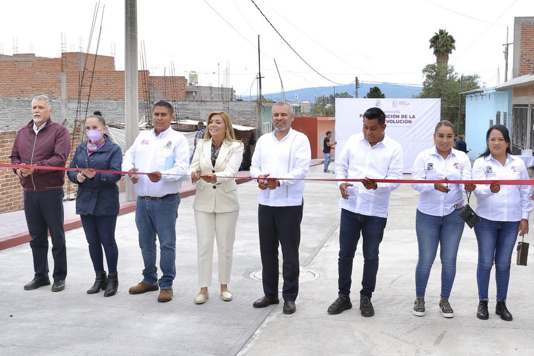 Alfredo Ramírez inaugura obras por más de 4.6 mdp en Angamacutiro