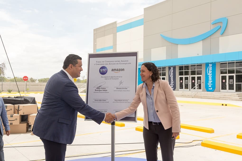 Amazon inaugura centro de envío en León, Guanajuato