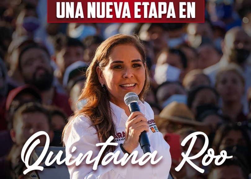 Gobernador de Quintana Roo felicita a Mara Lezama por su triunfo