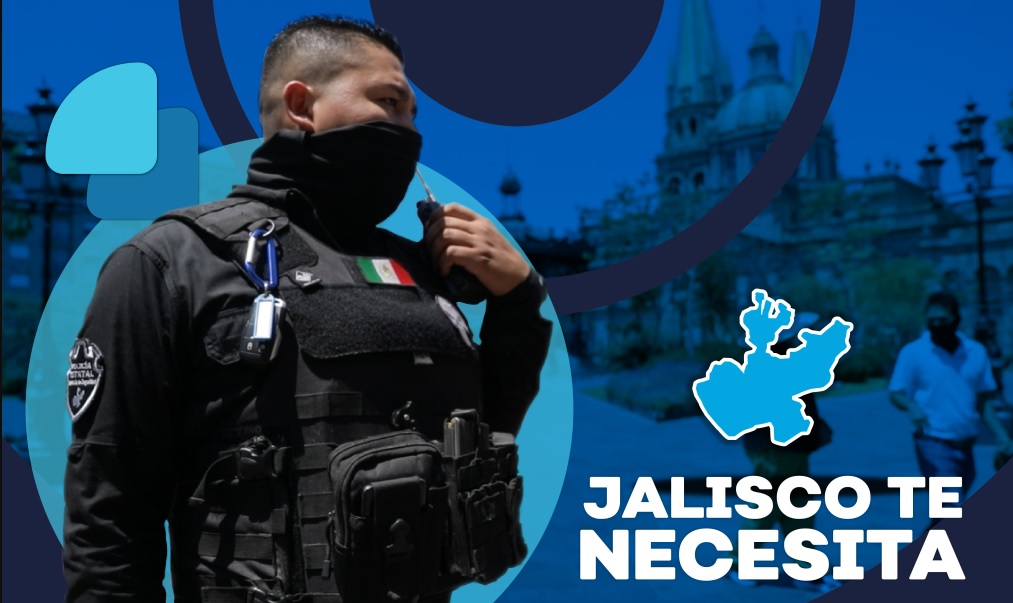 Jalisco lanza convocatoria para reclutar policías estatales