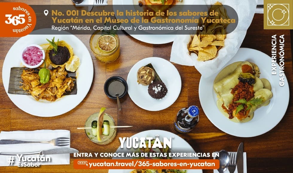 Presentan la campaña “365 sabores en Yucatán”