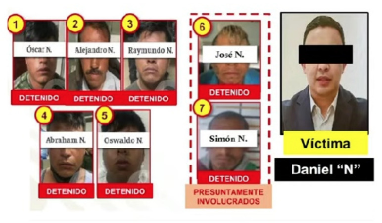 Suman 7 los detenidos por el linchamiento de Daniel Picazo