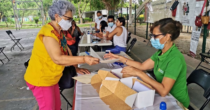 Benefician en Benito Juárez a adultos mayores con pensión para el bienestar