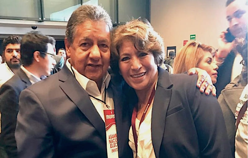 Delfina Gómez e Higinio Martínez, los favoritos para contender por Morena en Edomex