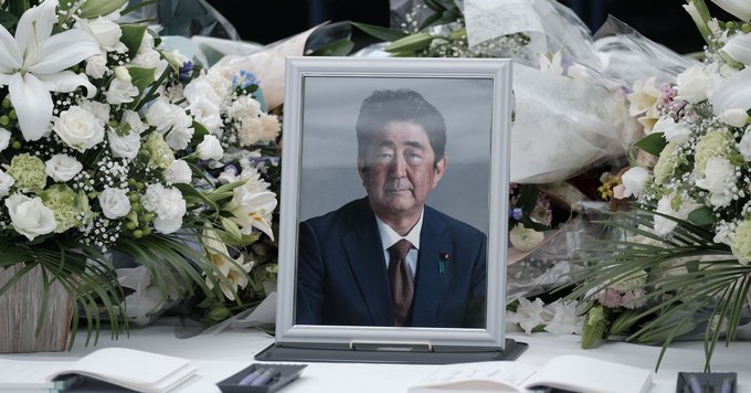 Japoneses despiden a Shinzo Abe, exprimer ministro asesinado