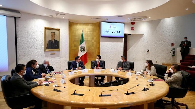 IPN y COFAA reafirman alianza para impulsar la función educativa de la institución