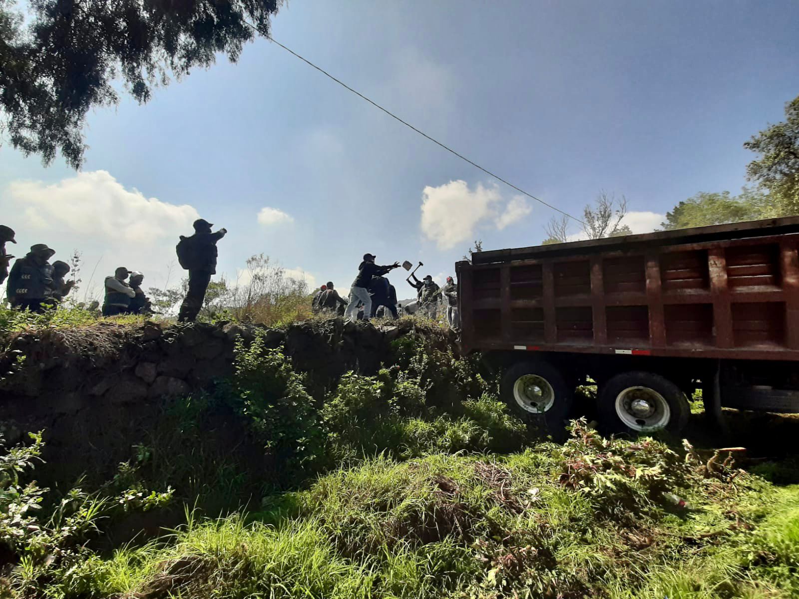 Recuperan una hectárea de suelo de conservación en Xochimilco