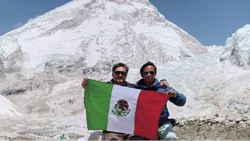 México en la cima del Everest