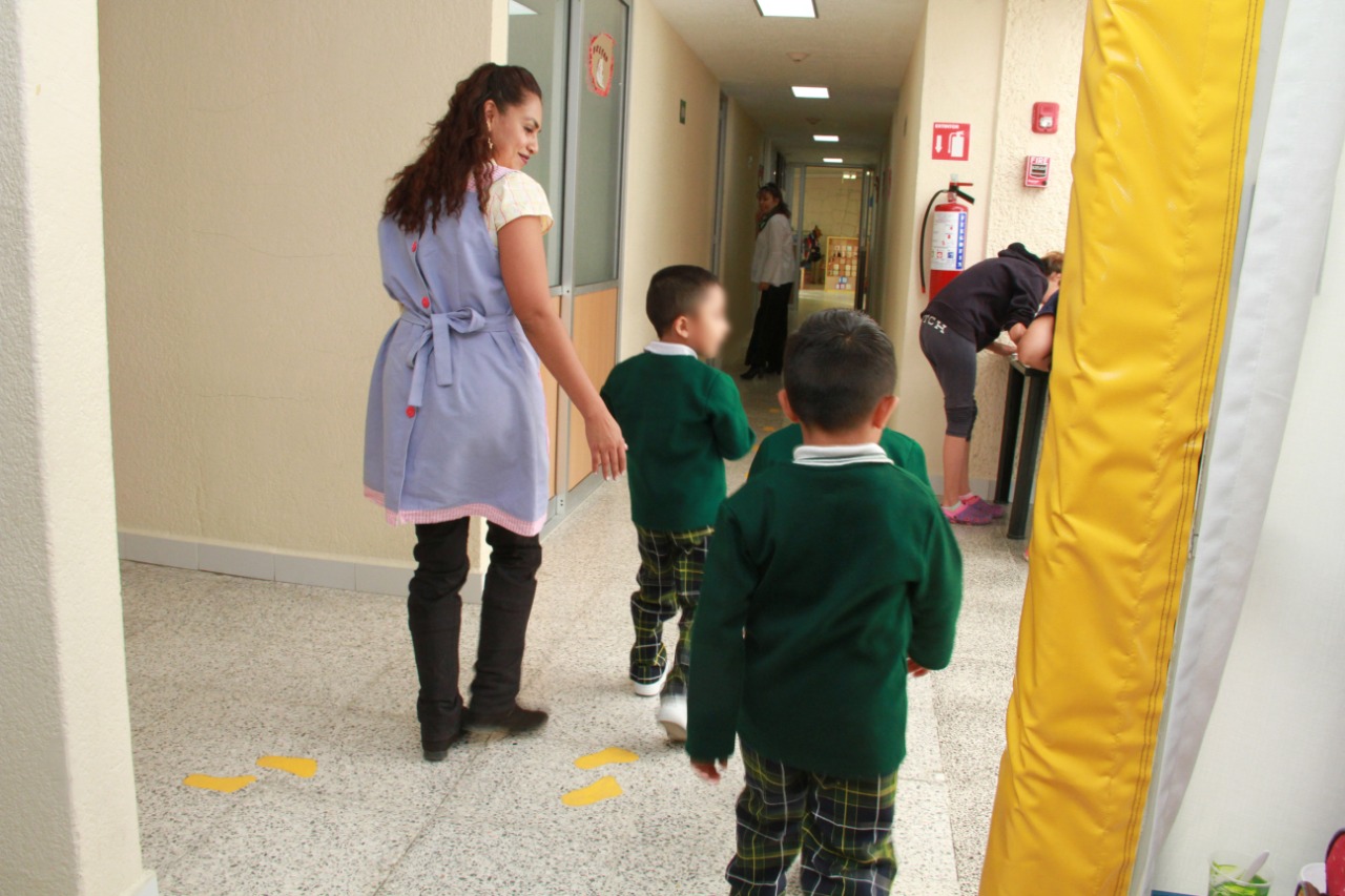 31 menores regresan a clases en el CENDI del Centro Femenil Santa Martha Acatitla