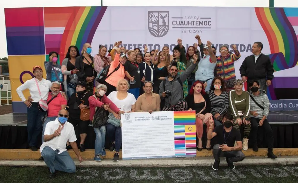 Sandra Cuevas anuncia acciones para mejorar la seguridad de la comunidad LGBTTTI