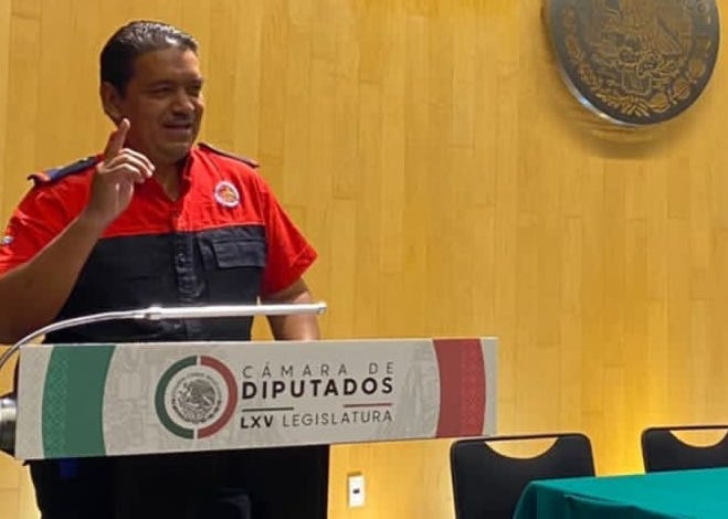 Participa bomberos de Benito Juárez en foro nacional