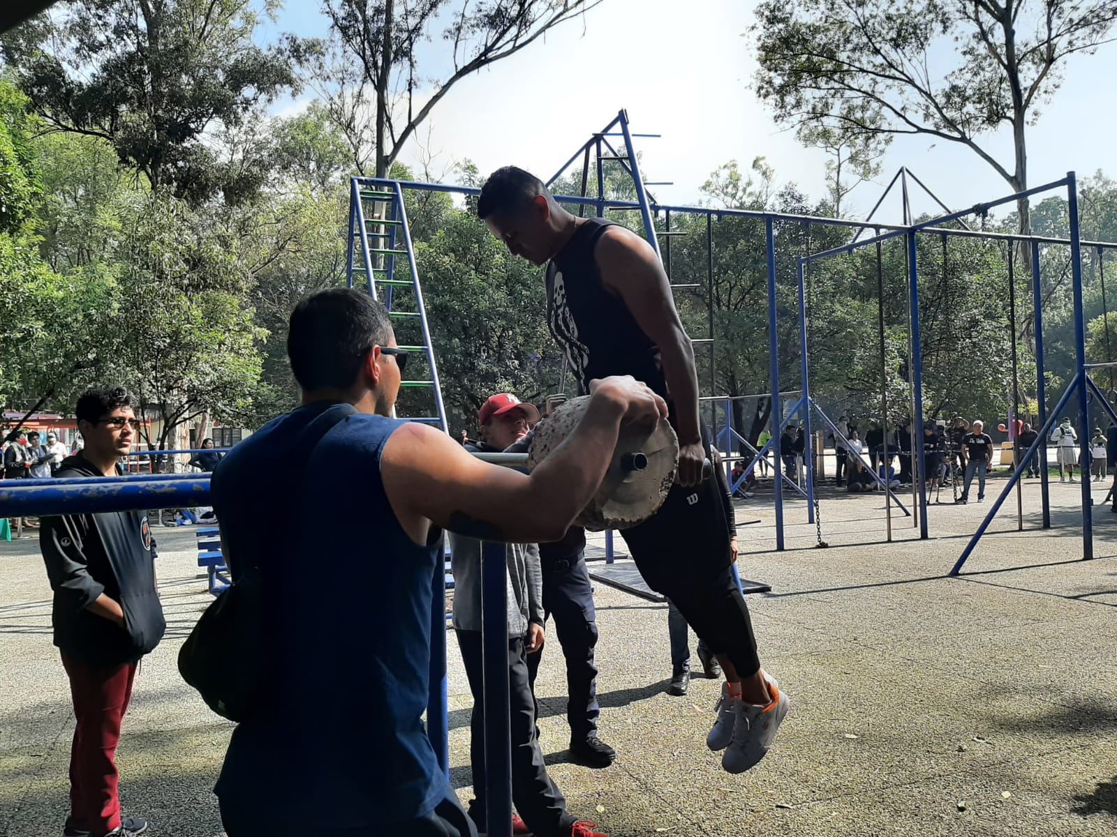 En Alcaldía Coyoacán se realiza el primer torneo “Fusión Street Workout”