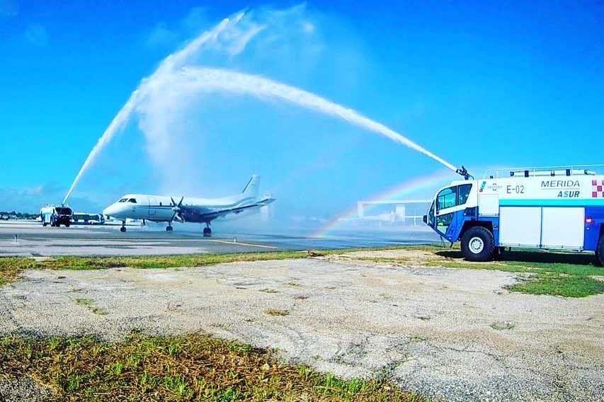 Inicia operaciones la ruta Mérida-Flores de TAG Airlines