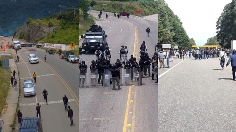 Pobladores de Teopisca, Chiapas, “levantan” a militares y funcionarios tras desalojo