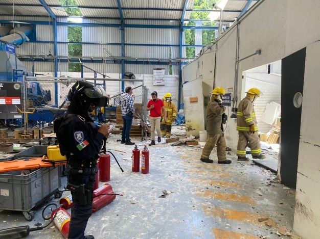 Reportan explosión en empresa de cartuchos en Cuernavaca