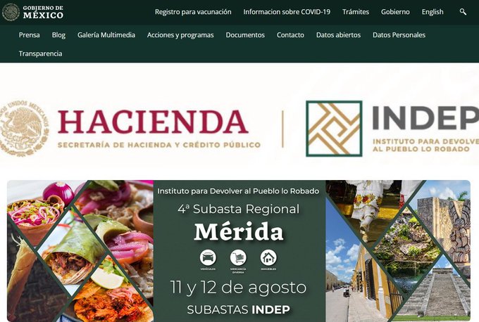 Yucatán subastará inmuebles improductivos