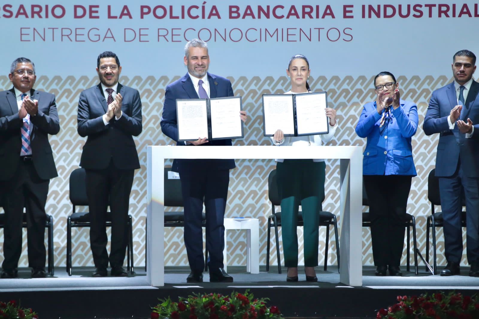 CDMX y Michoacán firman convenio para capacitar a policía auxiliar michoacana