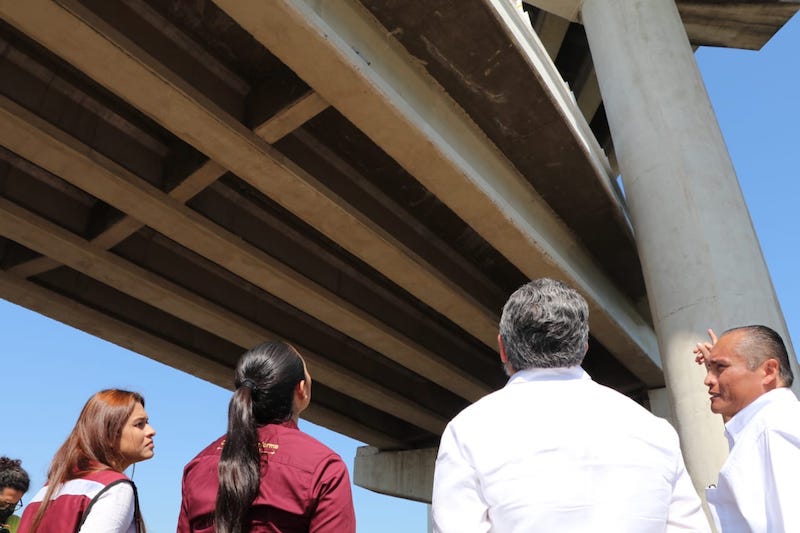 Supervisa SICT y gobiernos de Colima y Michoacán daños a carreteras y puentes por sismo