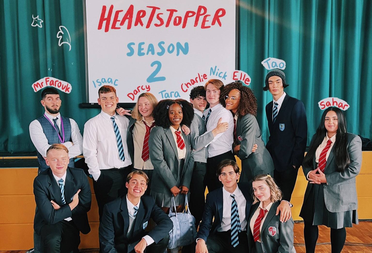 Segunda temporada de “Heartstopper” ya está en producción