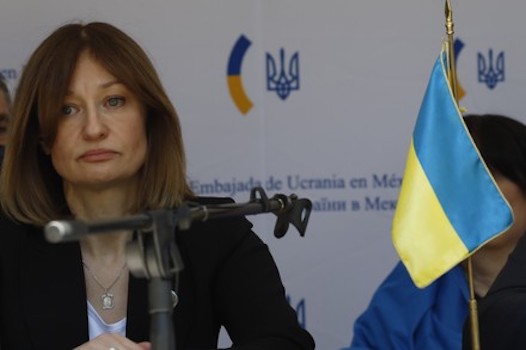Embajadora de Ucrania critica propuesta de AMLO; ‘¿De qué paz podemos hablar?’