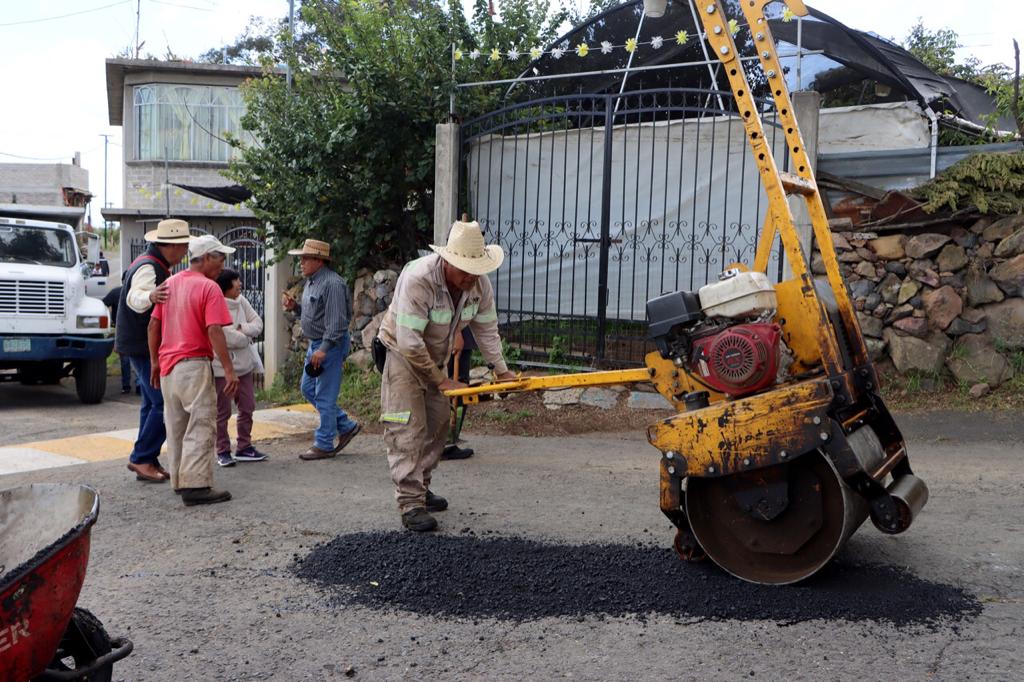 Realiza alcaldía Milpa Alta trabajo comunitario en paraje Bugambilia