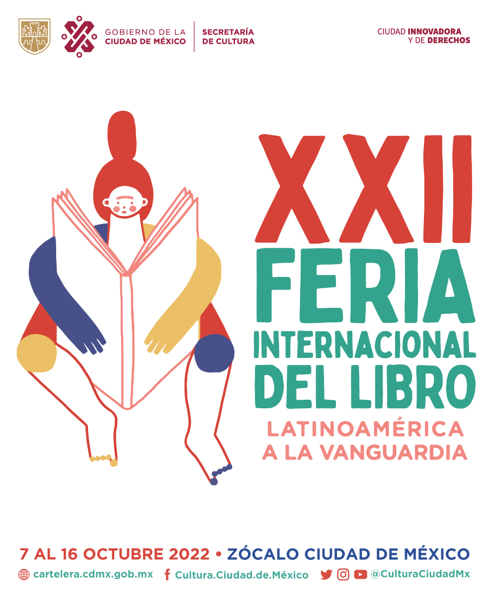 Anuncia CDMX la XXII Feria Internacional del Libro en el Zócalo