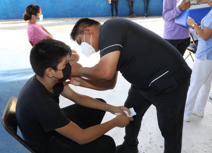 Yucatán,vacunación anticovid , menores de 5 a 11 años, municipios,