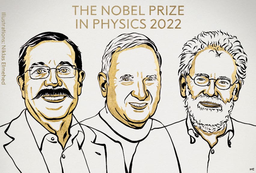 Dan Nobel de Física 2022 a tres expertos en información cuántica