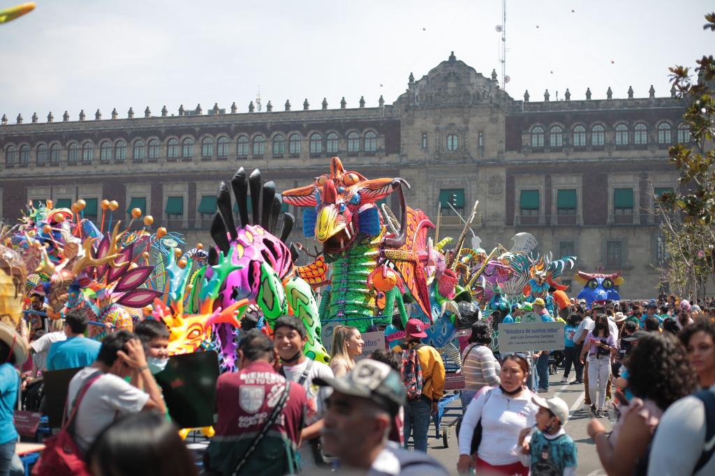 400 mil personas disfrutaron del desfile de Alebrijes monumentales en la Ciudad de México